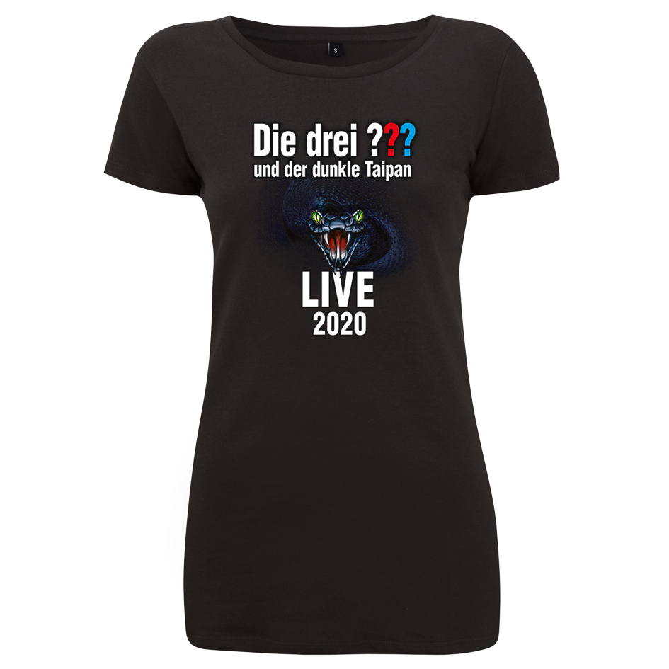 Die drei ??? Tour Shirt 2020 Damen T-Shirt schwarz
