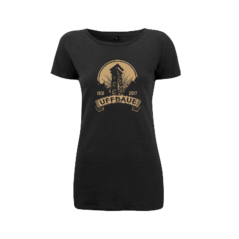 Goetheturm Charity Women T-Shirt Girlie Schwarz