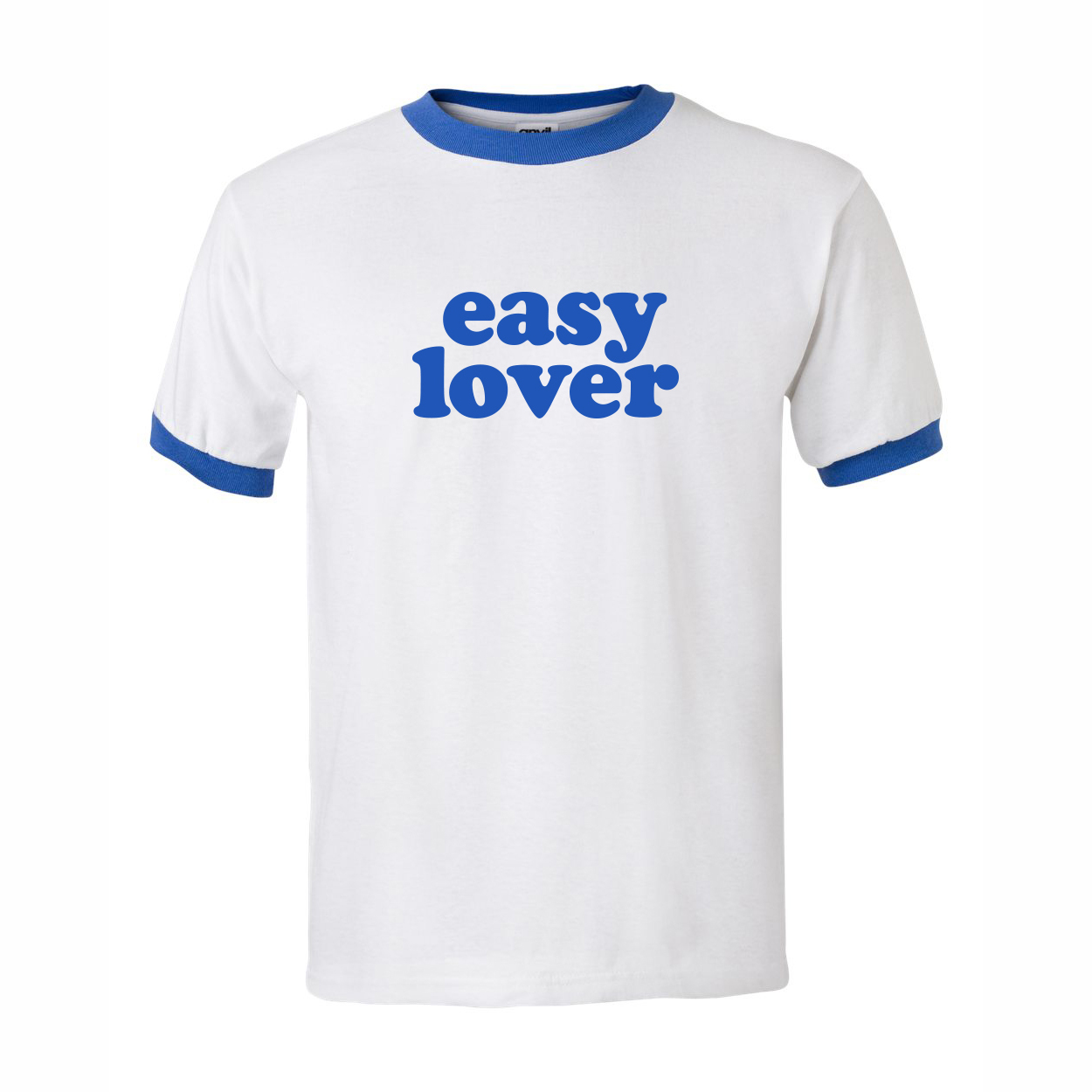 Easy Lover Blau Shirt White